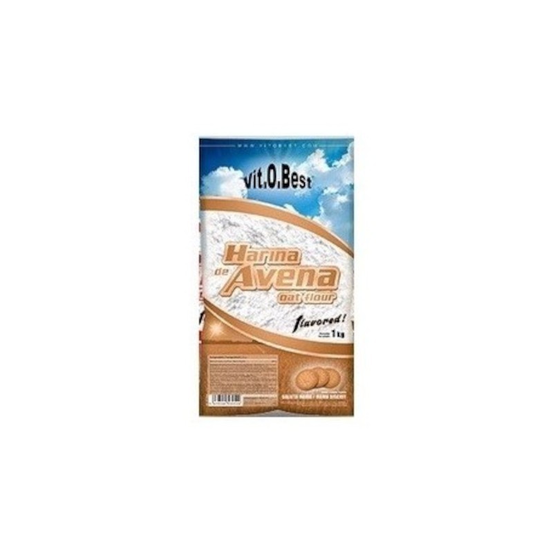 Vitobest Hafermehl 1 kg Maria Cookie Geschmack