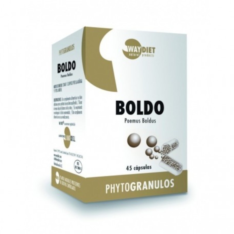 Waydiet Boldo Phytogranules 45 Capsules Waydiet Boldo Phytogranules 45 Capsules