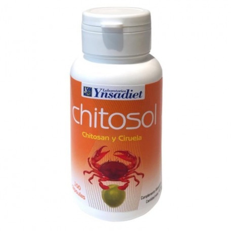 Ynsadiet Chitosol Chitosan and Plum 100 Capsules