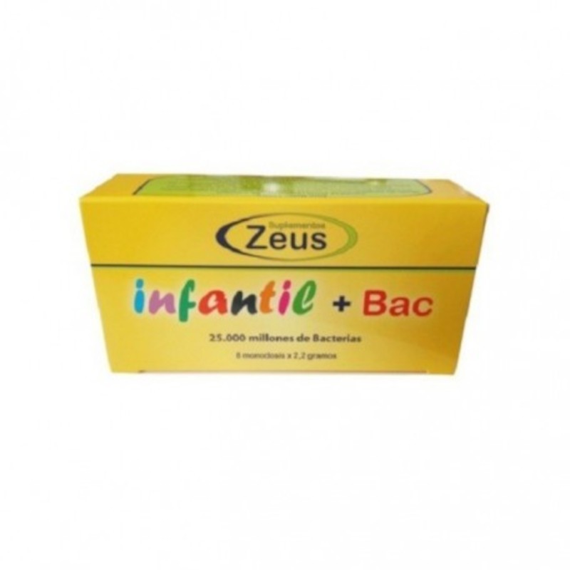 Zeus Infantil + Bac 2 mg 8 Einzeldosis Zeus Infantil + Bac 2 mg 8 Einzeldosis