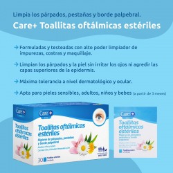 CARE+ Soluzione Oftalmica Idratante 0,2% Acido Ialuronico + Salviette