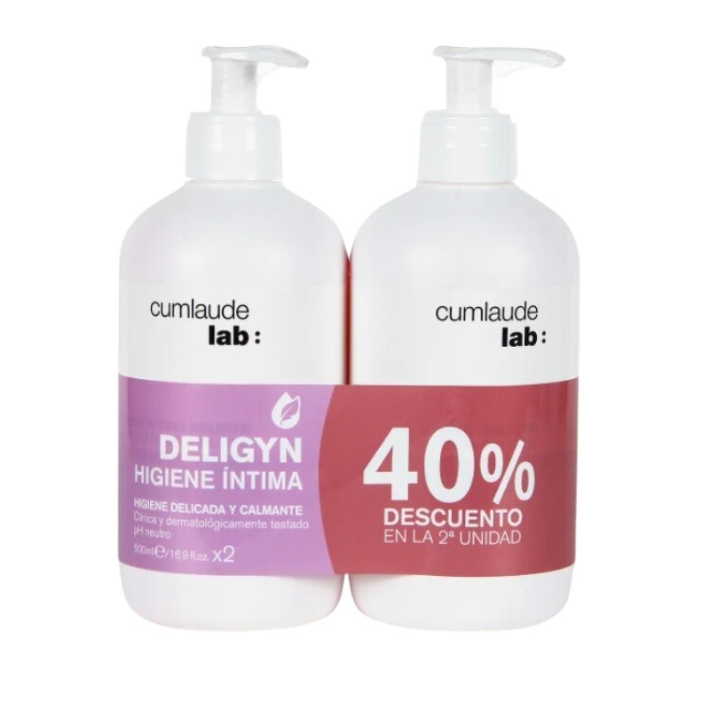 Deligyn Intimhygiene CUMLAUDE LAB Duplo Angebot 2x500ml Deligyn Intimhygiene CUMLAUDE LAB Duplo Angebot 2x500ml