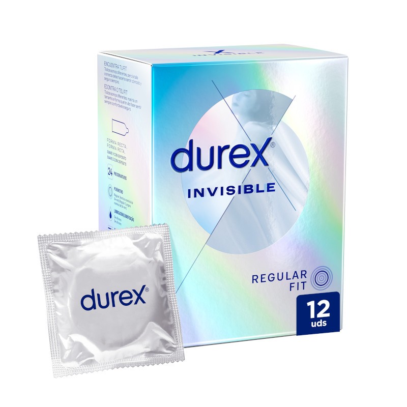 DUREX Preservativos Invisibles Súper Finos 24 unidades