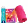 DUREX Slide & Ride Masturbator-Paket + Gleitmittel mit Kühleffekt, 50 ml