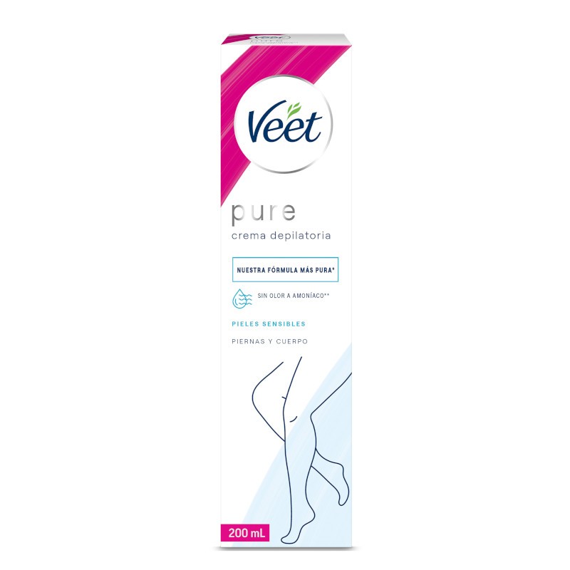Crème dépilatoire VEET Peaux sensibles 200 ml