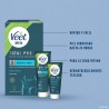 Veet Men Haarentfernungsset Enthaarungscreme 100 ml + Post-Enthaarungsbalsam 50 ml