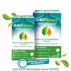 Gavinatura Soulagement de l'indigestion et des brûlures d'estomac 45 comprimés