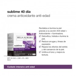 BELLA AURORA Sublime 40 Crema Día Antioxidante SPF20 50ml