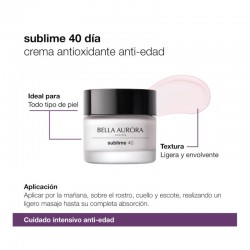BELLA AURORA Sublime 40 Crema Día Antioxidante SPF20 50ml