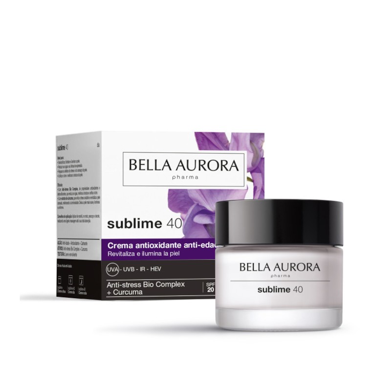 BELLA AURORA Sublime 40 Crema Día Antioxidante SPF20 50ml BELLA AURORA Sublime 40 Crema Día Antioxidante SPF20 50ml