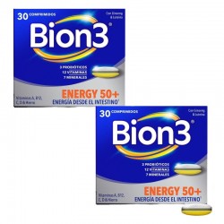 BION 3 Energy 50+ 2x30 Comprimidos