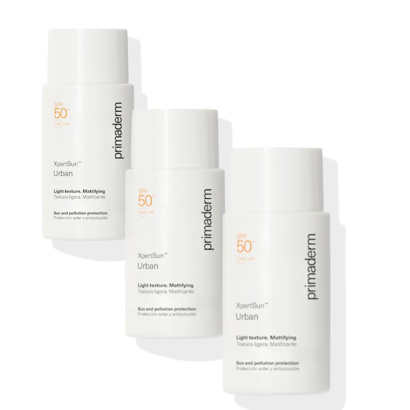 Primaderm Xpertsun Urban SPF50+ SAVINGS PACK 3x50ml Primaderm Xpertsun Urban SPF50+ SAVINGS PACK 3x50ml