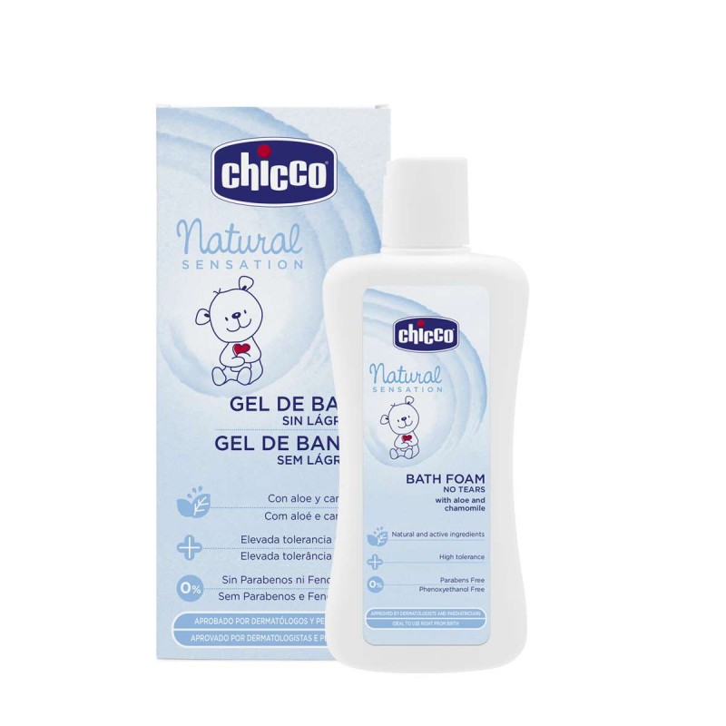 Achetez Chicco No Tears Bath Gel 200ML au meilleur prix