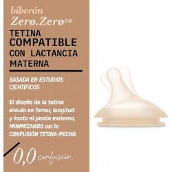 SUAVINEX Zero Zero Tetina Flujo Adapatable Deep
