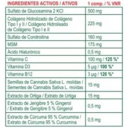 Annabis Arthrocann Collagen Vitam 60 Tablets 【24 hour SHIPPING】