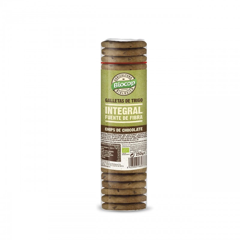 Biocop Cookies Int. Gocce di cioccolato 250g