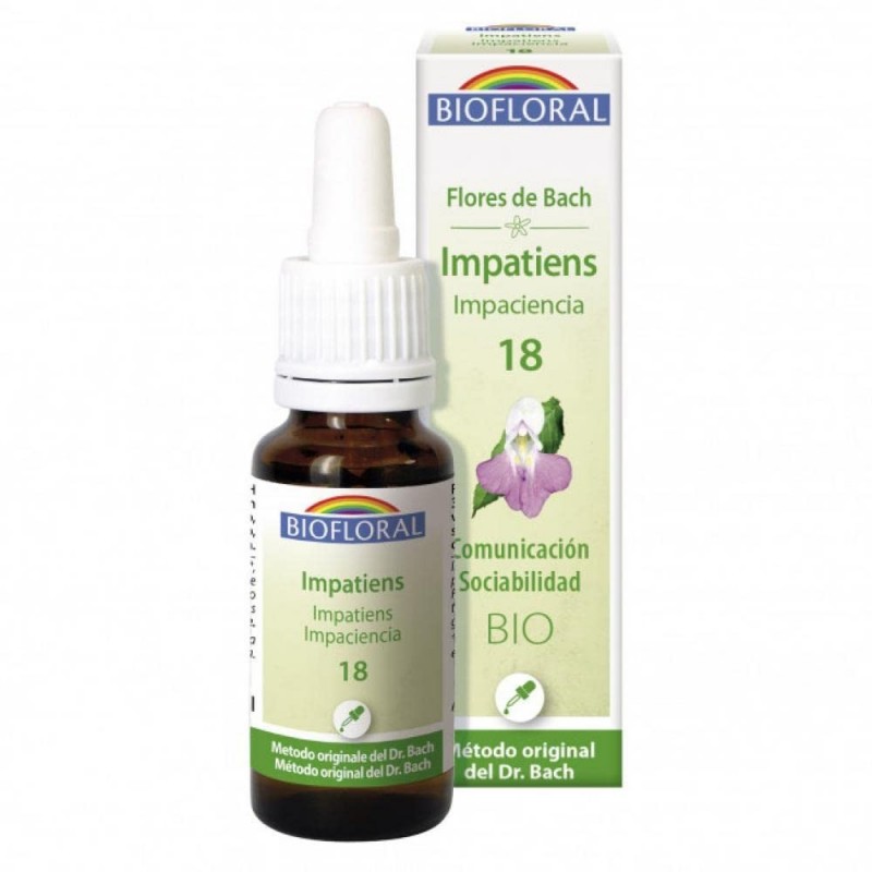 Parfum de Bach Biofloral. 18 Impatiens 20ml