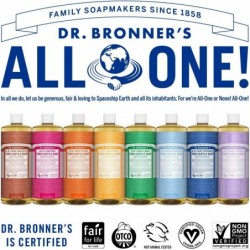 Savon liquide Bronner Menthe biologique 945 ml 【OFFRE EN LIGNE】