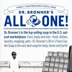 Bronner Jabon Liq. Menta Bio 945ml 【OFERTA ONLINE】