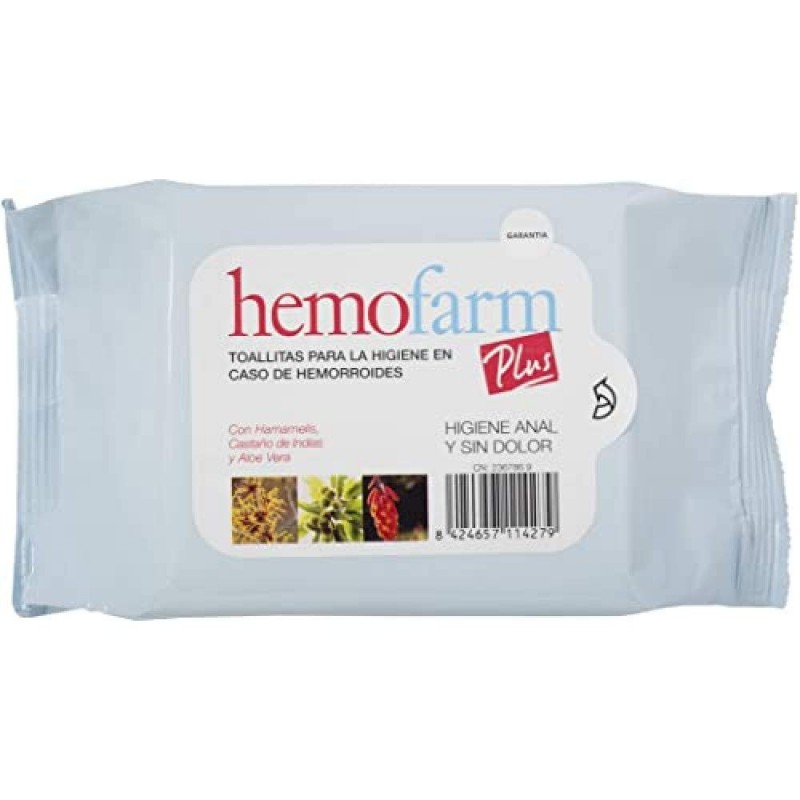 Diafarm Laboratories Hemofarm Plus 40 salviette