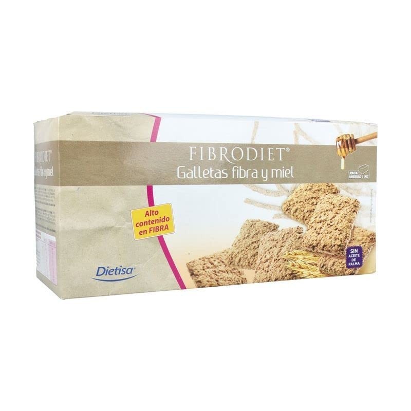 Dietisa Fibrodiet Galletas Fibra y Miel 1 kg