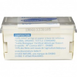 Douce Nature Bastoncillo Seguridad Bebe 60Un 【ENVIO 24 horas】