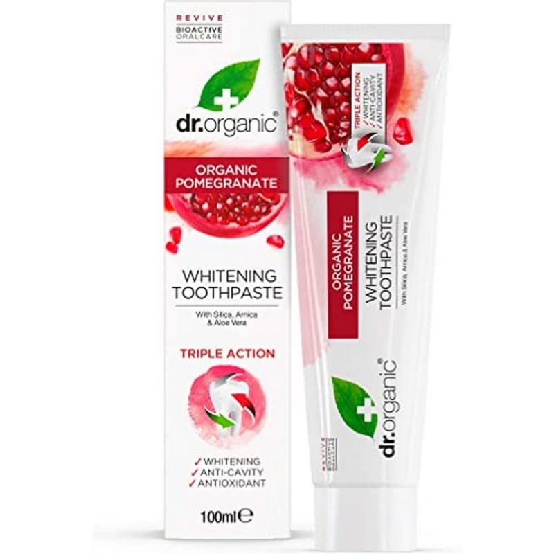 Dr. Organic Dentifricio al melograno 100ml