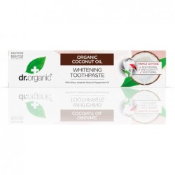 Dentifrice à l'huile de coco Dr. Organic 100 ml 【OFFRE EN LIGNE】