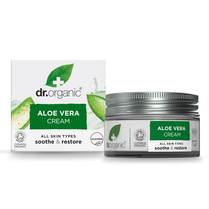 Crème à l'Aloe Vera Dr. Organic 50 ml