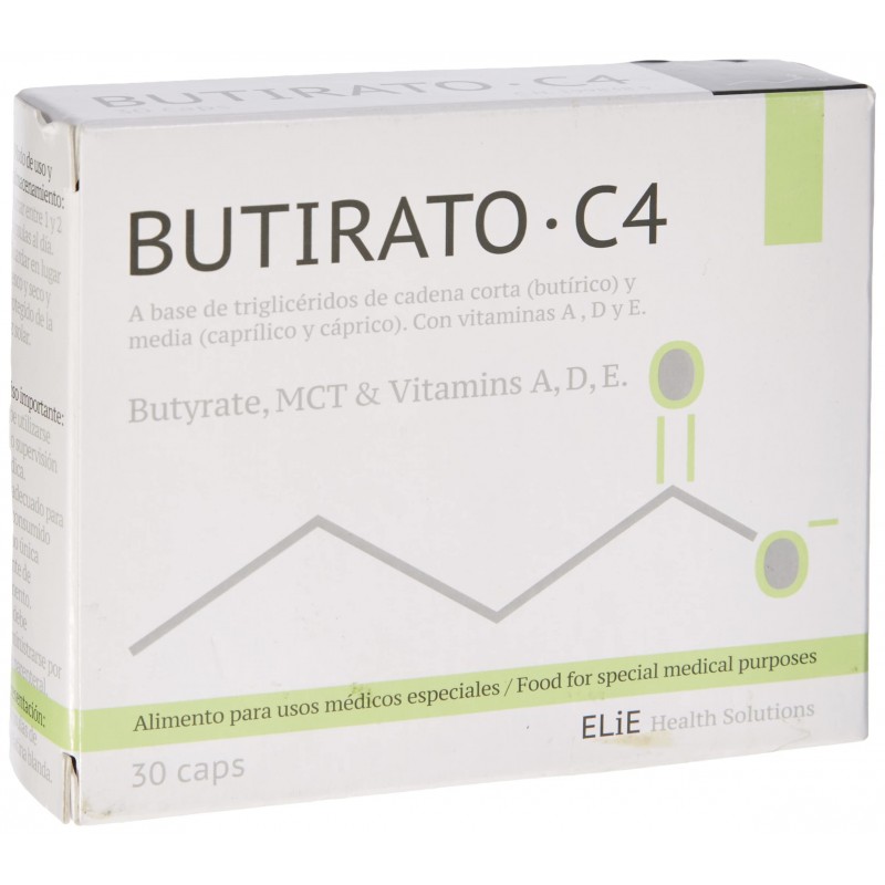 Elie Health Solutions C4 Butyrate 30 Pearls