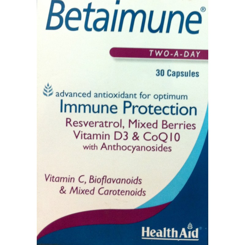 Aide à la santé Betaimune 30 capsules