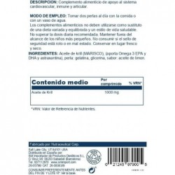 KAL Krill Omega-3 60 Perles 【EXPÉDITION 24 heures】