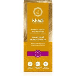 Khadi Herbal Color Biondo Dorato 100g 【OFFERTA】
