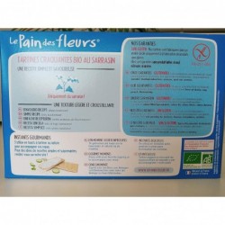 Le Pain Des Fleurs Cracker Buckwheat Without Salt 300 g 【24 hour SHIPPING】