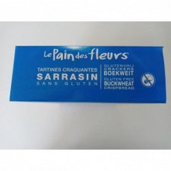 Le Pain Des Fleurs Cracker Sarraceno Sin Sal 300 g 【ENVIO 24 horas】