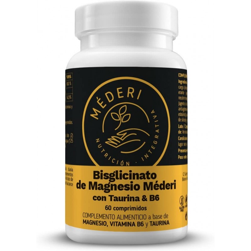 Bisglycinate de magnésium Mederi 60 comprimés