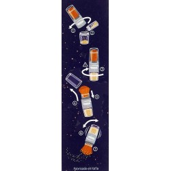 Namaki Pincel Mágico Polvo Brillante Dorado 1 Unidad 【COMPRA ONLINE】