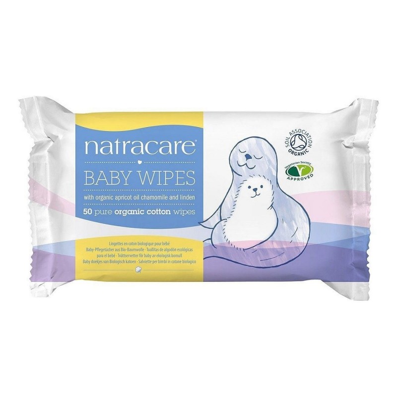 Natracare Baby Wipes 50 units