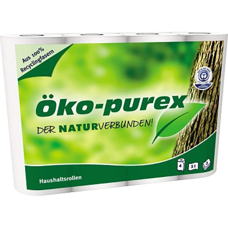 Natracare Küchenrollen 4 Einheiten
