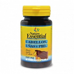 Nature Essential Haare Nägel Haut 540Mg 60 Kapseln