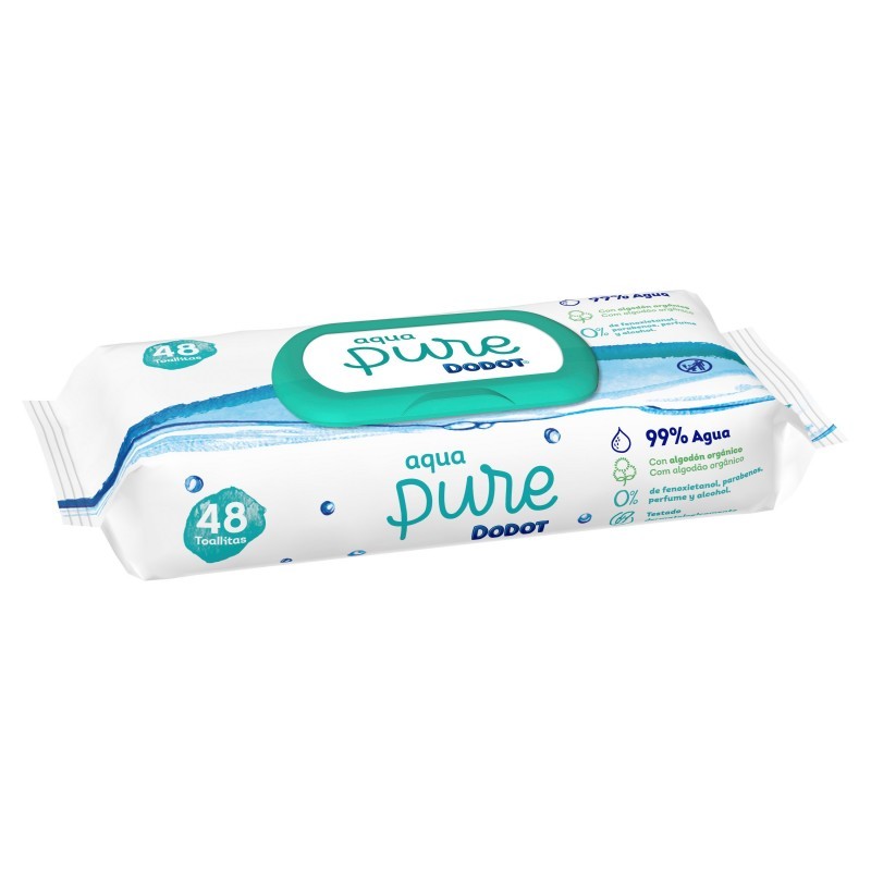 DODOT Aqua Pure 48 toalhetes