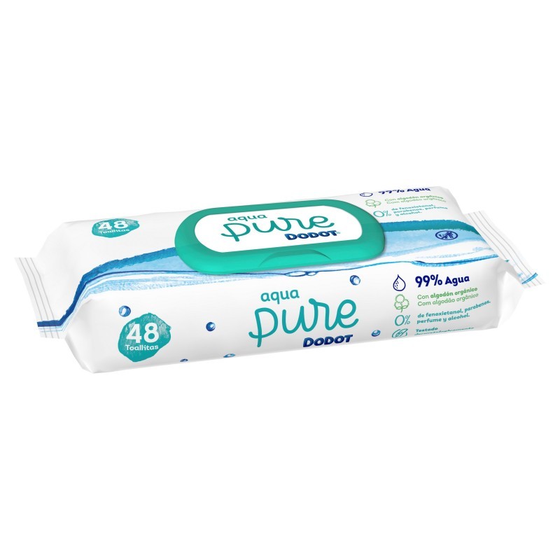 DODOT Aqua Pure 48 Baby Wipes 【24 HOUR SHIPPING】