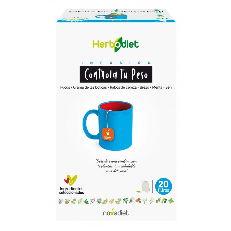 Novadiet Herbodiet Infusion Controlla il tuo peso 20 bustine