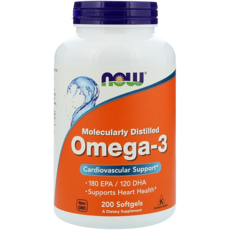 Now Omega 3 1000Mg 200 Pérolas