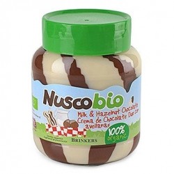 Duo de crèmes au chocolat Nuscobio 400g