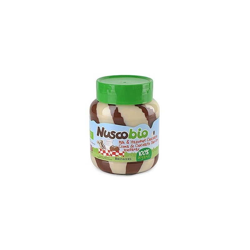 Duo de crèmes au chocolat Nuscobio 400g