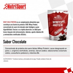 Nutrisport Whey Gold Protein Schokolade 500 g 【ONLINE KAUFEN】