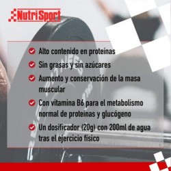 Nutrisport Iso Whey Cero-Cero Vainilla 1 kg 【ENVIO 24 horas】