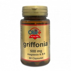 Obire Griffonia (5-HTP) Magnesio Vitamina B6 60 Cápsulas