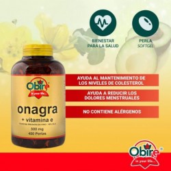 Obire Onagre 500 mg 450 Perles 【EXPÉDITION 24 heures】